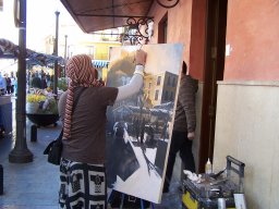 Concurso de Pintura al aire Libre en Mula 2009